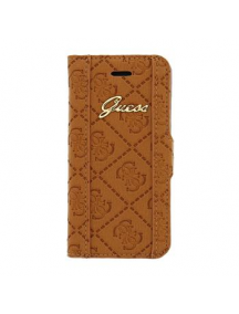 Funda libro Guess GUFLBKP5SCCO iPhone 5 - 5S marrón