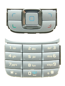 Teclado Nokia 6111 plata
