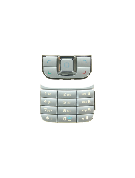 Teclado Nokia 6111 plata