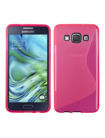 Funda TPU S-case Samsung Galaxy A3 A300 rosa
