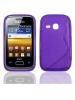 Funda TPU s-case Samsung Galaxy Young S6310 lila