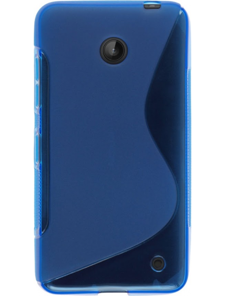 Funda TPU Nokia 630 Lumia azul