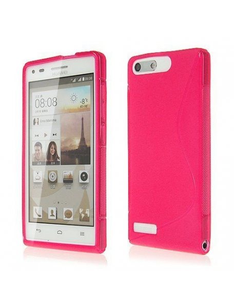 Funda TPU Huawei Ascend G6 - Orange Gova G353 rosa