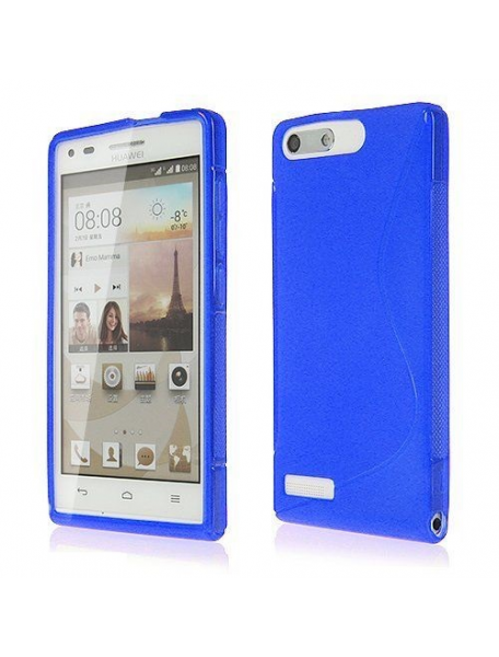 Funda TPU Huawei Ascend G6 - Orange Gova G353 azul