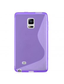 Funda TPU Samsung Galaxy Note 4 Edge N915 lila