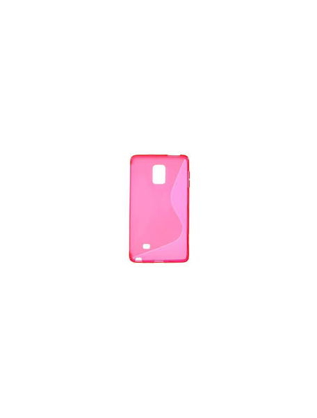 Funda TPU Samsung Galaxy Note 4 Edge N915 rosa