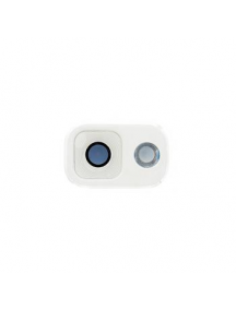 Ventana de cámara Samsung N9005 Galaxy Note 3 con marco blanca o