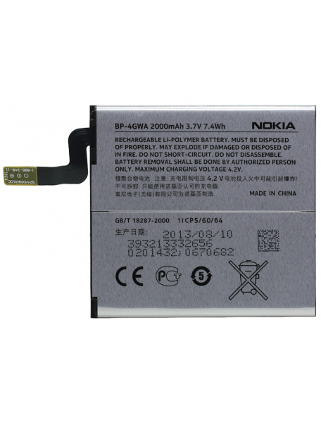Batería Nokia BP-4GWA Lumia 625 - Lumia 720 - Lumia 920