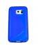 Funda TPU Samsung Galaxy S6 Edge G925 azul