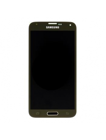 Display Samsung Galaxy S5 G900 dorado