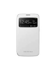 Funda libro S-view Samsung EF-CI920BWE Galaxy Mega i9205 blanca