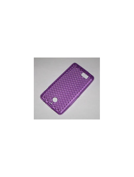 Funda TPU Sony Xperia E1 D2005 lila