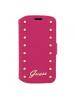 Funda libro Guess GUFLBKSTLSAP Samsung Trend Lite rosa