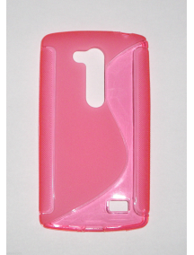 Funda TPU S-case LG L Fino D290N rosa