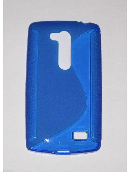 Funda TPU S-case LG L Fino D290N azul