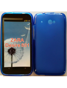 Funda TPU HTC Desire 601 azul