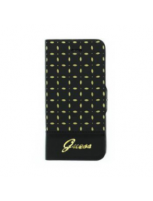 Funda libro Guess GUFLBKP4PEB Iphone 4-4s negra