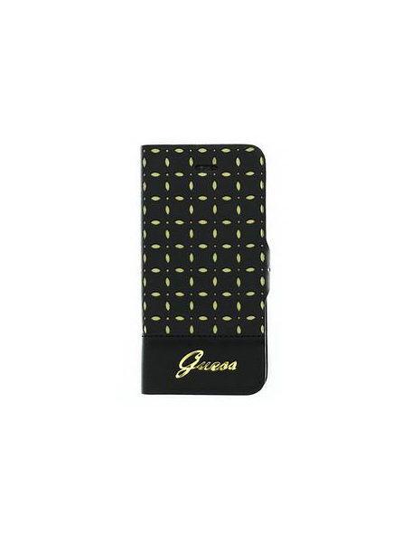 Funda libro Guess GUFLBKP4PEB Iphone 4-4s negra