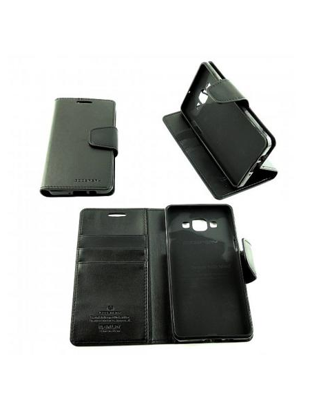 Funda libro TPU Goospery iPhone 4 - 4S negra