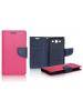 Funda libro TPU Goospery Fancy LG G3 mini G3S D722 rosa - azul