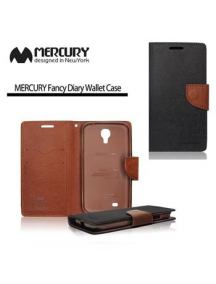 Funda libro TPU Goospery Fancy Sony Xperia Z3 Compact D5803 negr