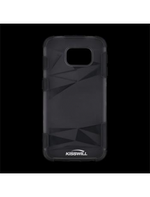 Funda TPU Kisswill Samsung Galaxy S6 G920 transp - negra