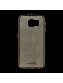 Funda TPU Kisswill Shine Samsung Galaxy S6 G920 dorada