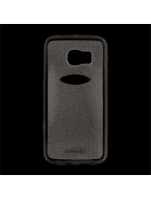 Funda TPU Kisswill Shine Samsung Galaxy S6 Edge G925 gris