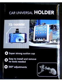 Base de sujeción de tablets universal para coche de 7.2 a 15cm
