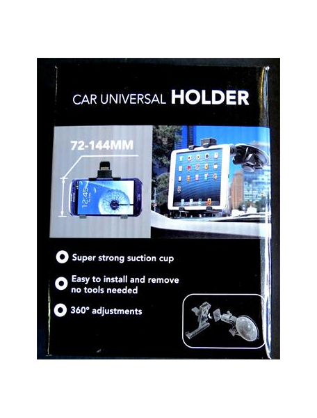 Base de sujeción de tablets universal para coche de 7.2 a 15cm