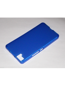 Funda TPU BQ Aquaris M5 azul