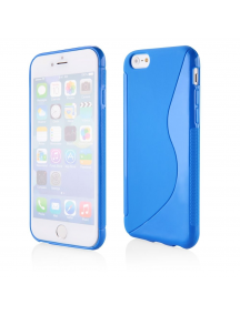 Funda TPU S-case iPhone 6 Plus azul oscuro