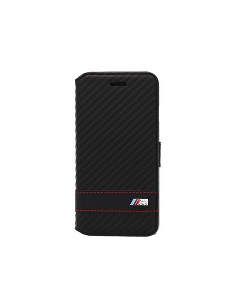 Funda libro BMW BMFLBKP6LMCC carbono iPhone 6 Plus