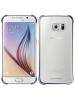 Funda Samsung EF-QG920BSE Galaxy S6 G920 transparente - plata