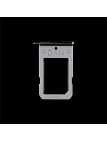Zócalo de SIM Samsung Galaxy S6 edge G925 gris - negro