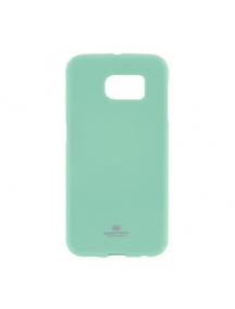 Funda TPU Mercury Goospery Samsung Galaxy S6 Edge G925 verde