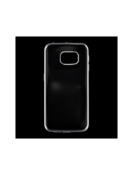 Funda TPU Kisswill Samsung Galaxy S6 Edge G925 transp - plata