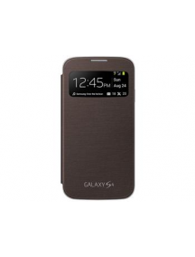 Funda libro S-View Samsung EF-CI950BAE Galaxy S4 i9500 marrón