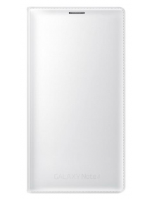 Funda libro Samsung EF-WN910FTE Galaxy Note 4 N910 blanca