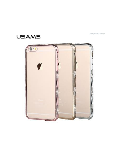 Funda TPU USAMS Queen iPhone 6 - 6S plata