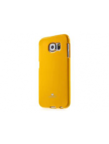 Funda TPU Goospery Samsung Galaxy S6 Edge G925 amarillo
