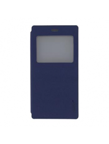 Funda libro Pudini S-view Huawei Ascend P8 azul