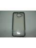 Funda TPU Samsung Galaxy A3 2016 A310 transparente - negra