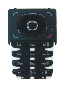 Teclado Nokia 6060 negro