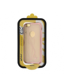 Funda TPU Remax Circle iPhone 6 - 6s rosa dorado