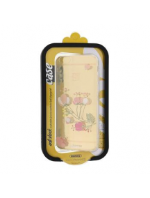 Funda TPU Remax Flower iPhone 6 - 6s rosa