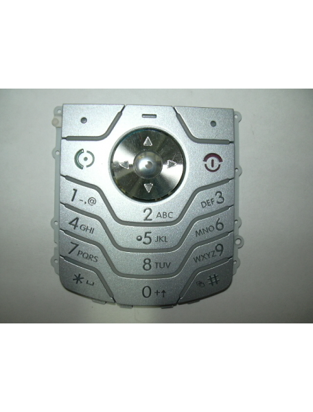 Teclado Motorola L6 plata