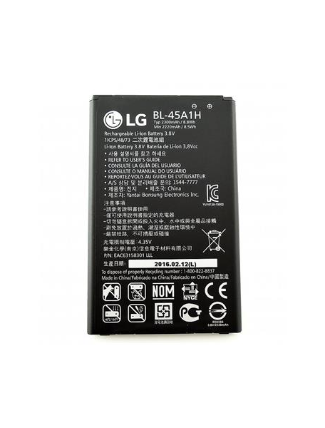 Batería LG BL-45A1H K10 K420n