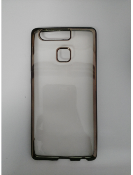 Funda TPU huawei Ascend P9 transp. - plata