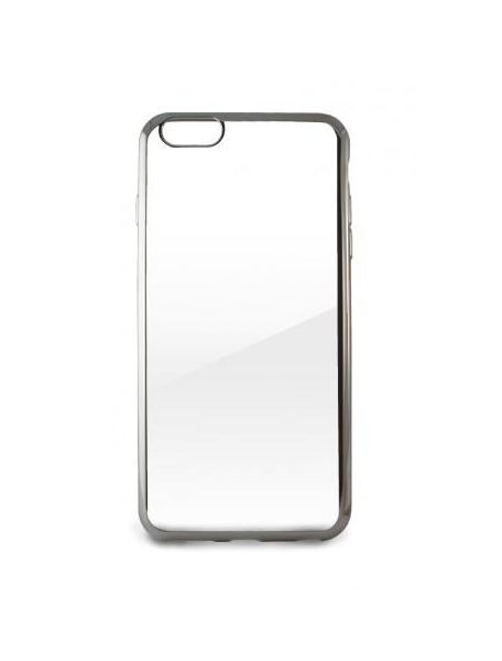 Funda TPU iPhone 6 - 6s transparente - plata